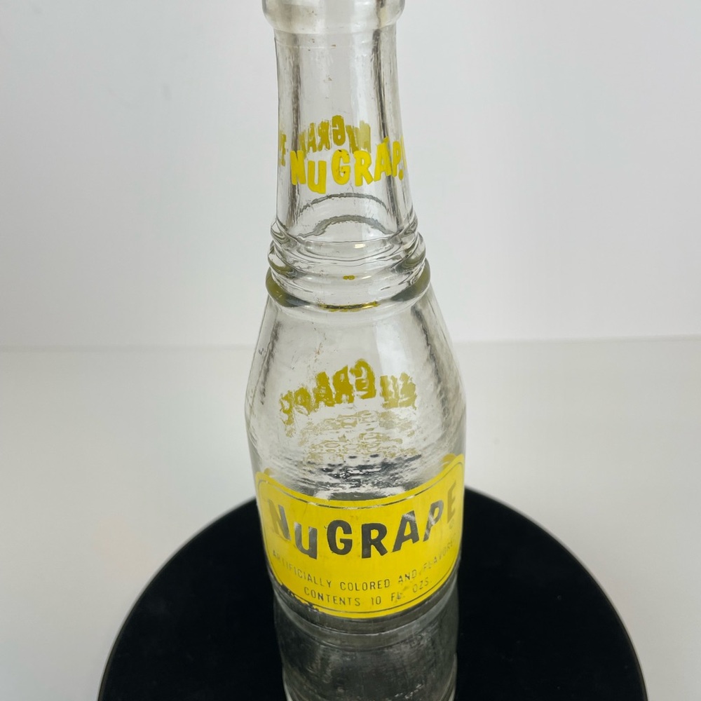 Vintage Nugrape Pop Bottle